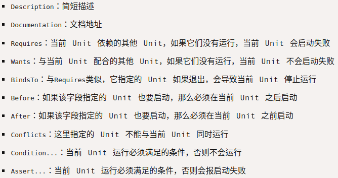 config unit